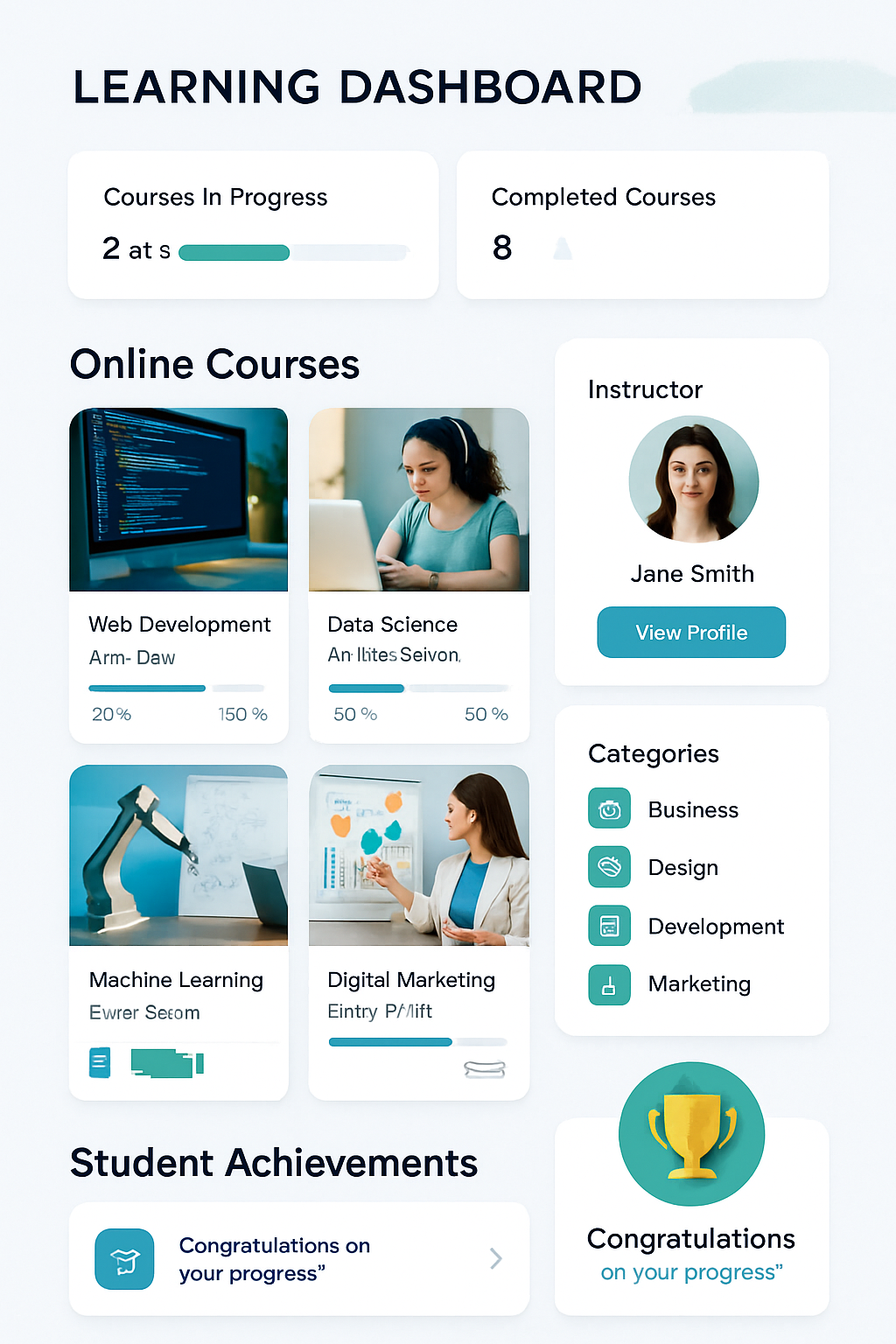 Educational Platform - Advanced Web Application Example